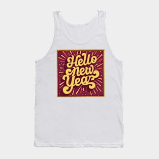 Hello New Year Tank Top